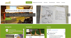 Desktop Screenshot of catalunyacamina.org